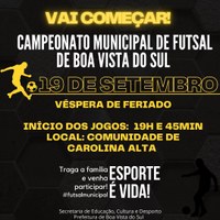 CAMPEONATO DE FUTSAL