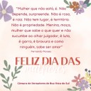 FELIZ DIA INTERNACIONAL DA MULHER