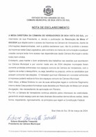 NOTA DE ESCLARECIMENTO